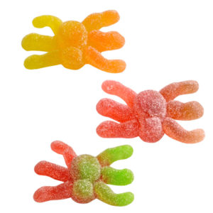 Gummi Hairy Spiders