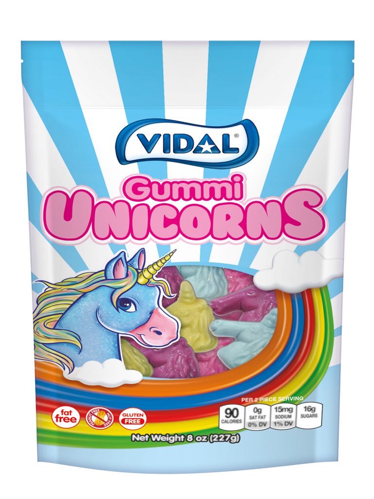 Gummi Unicorns Vidal Golosinas