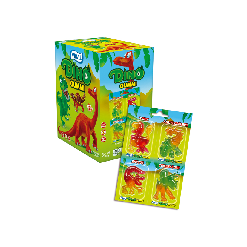 “New” Dino Gummi 4-Pk